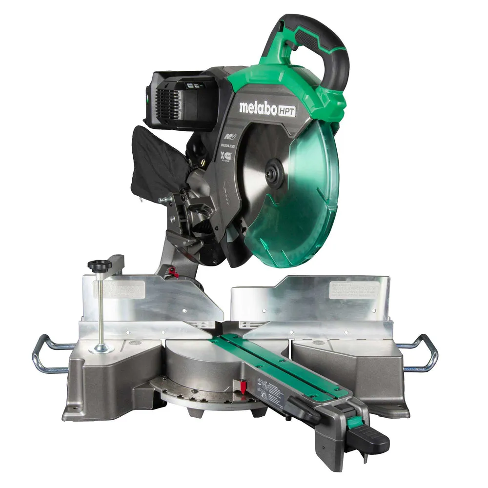 metabo HPT C3612DRAQ4M 36V MultiVolt™ 12″ Dual Bevel Sliding Miter Saw w/ Torque Boost Technology (Tool Body Only)