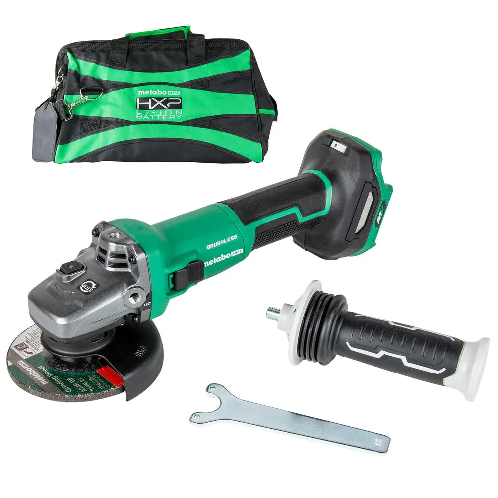 metabo HPT G3612DVEQ6M 36V MultiVolt™ Cordless Brushless 4-1/2″ Variable Speed Slide Switch Angle Grinder (Tool Body Only)