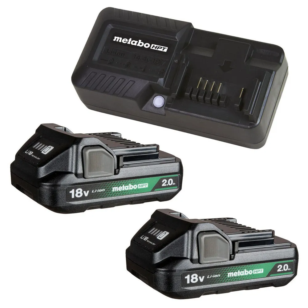 metabo HPT UC18YKSLSM 2AH Starter Kit